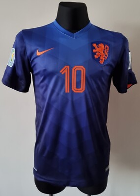 Netherlands 2014 - 2015 Away World Cup football Nike shirt #10