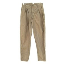 VTG 80s 90s BONGO High Waist Pleated Mom Pants Tapered Sz 7 USA Parachute Style