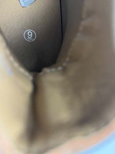 Hawkwell Women's Pointed Toe Side Zipper Slip Heels Booties 9 Khaki - Picture 5 of 5