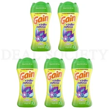 Gain + Odor Defense In-Wash Scent Boost Super Fresh Blast Scent 5.7 oz Lot of 5