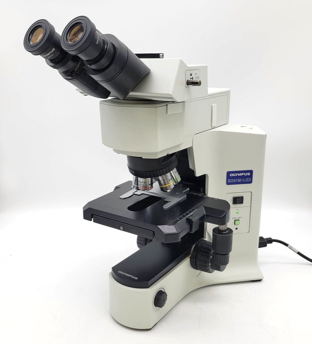 トミオ Olympus Microscope BX41M-LED Metallurgical with Trinocular Head | eBay