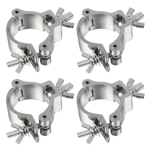 4PCS Stage Light Hooks Clamps Aluminum Truss O Clamp 2" Load 220LBs Fit F34