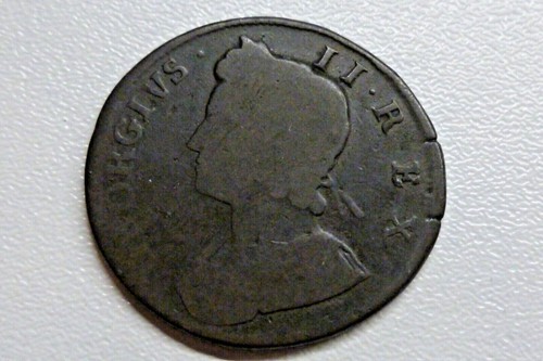Copper Halfpennies George II by Date selected examples 1729-1754 Please See Menu - Picture 8 of 38