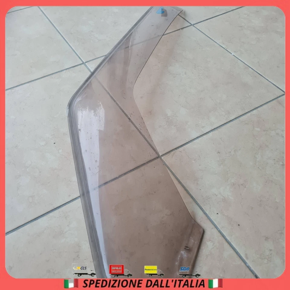 SET KIT 4 DEFLETTORI ANTI PARA VENTO PIOGGIA PER AUTO FIAT TIPO DA FINESTRINO - Immagine 4 di 4