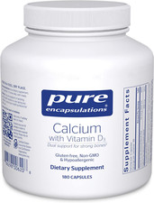 Calcium with Vitamin D3  Dietary Supplement to Support Bone, Colon, and Card...