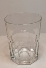 On the Rocks Glass Boston by CRISA Clear Panels 4" Tall Barware