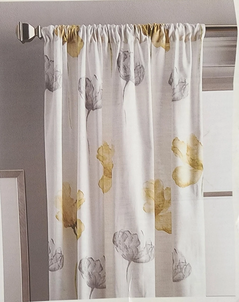 dkny gold curtains