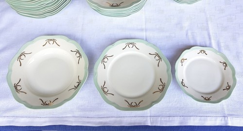 Antico servizio tavola piatti Rosenthal Madeleine in fine porcellana decò - Foto 13 di 24