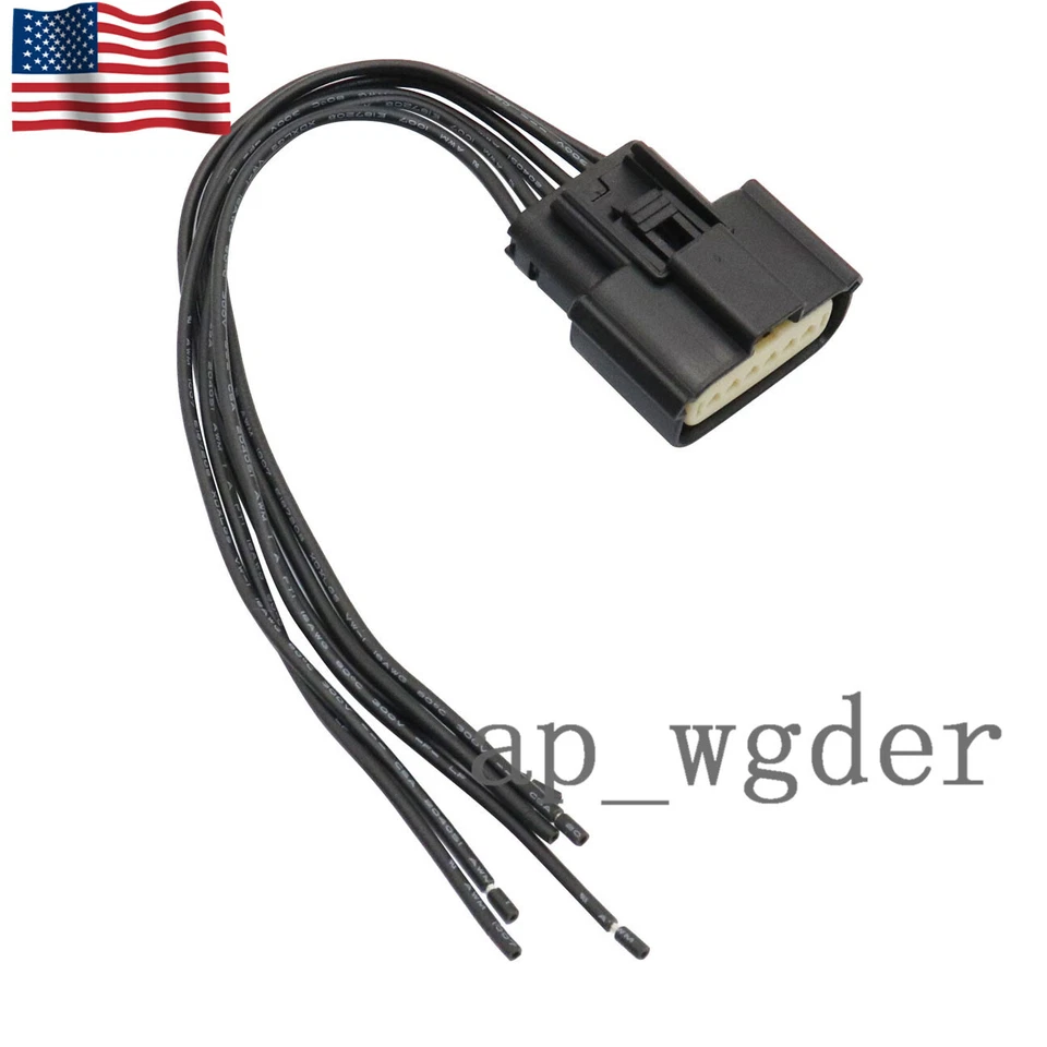 2x Faro antiniebla LED conector de 6 cables coleta para Ford Mustang GT500 GT 2018 2019 Foto 3 de 4