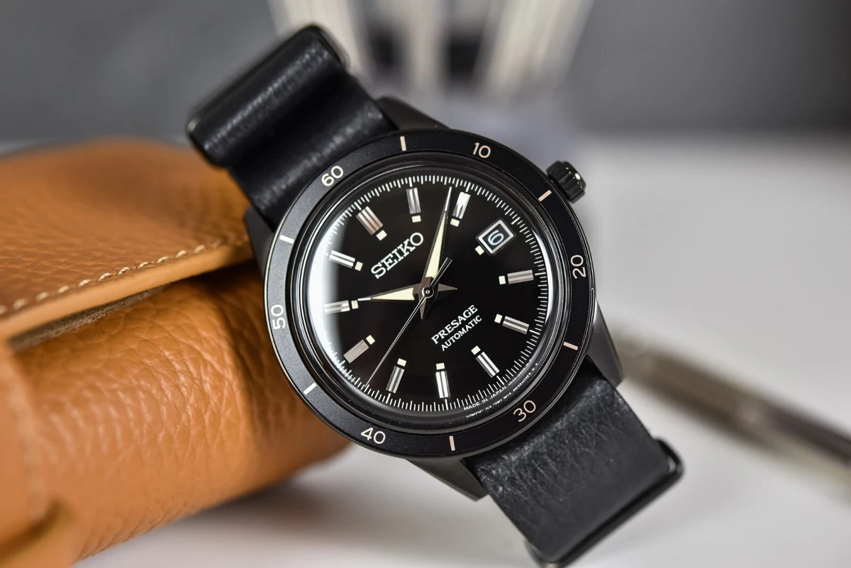 Seiko hotsell automatic leather