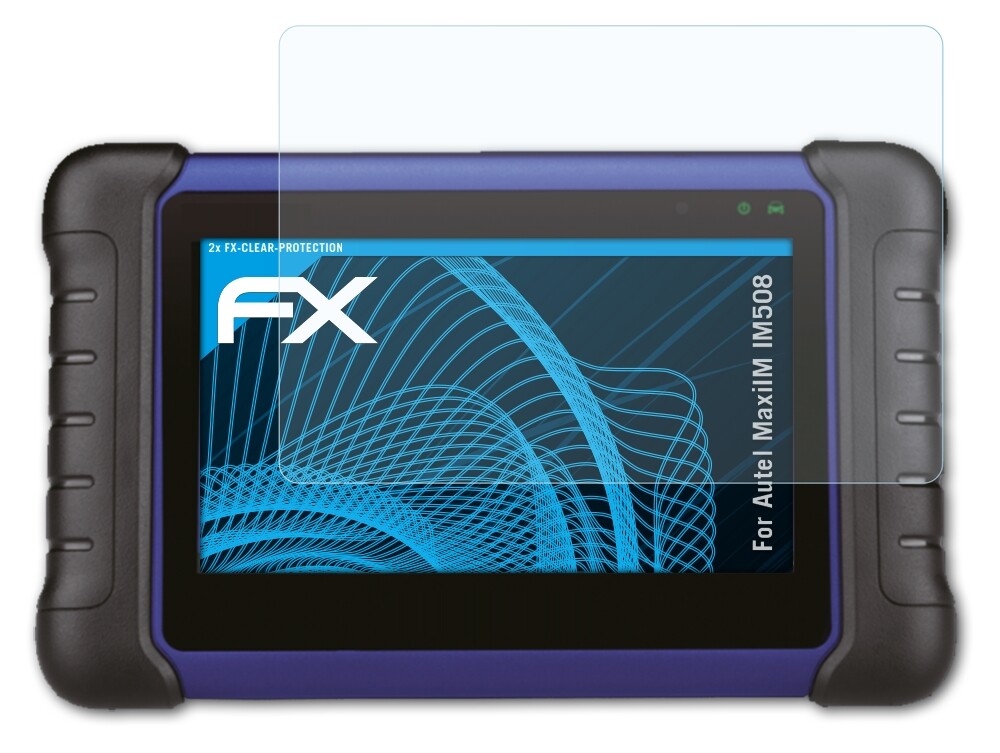 2x Films Protecteurs écran AtFoliX Pour Autel MaxiIM IM508 - Mat & Antichoc - Allemagne