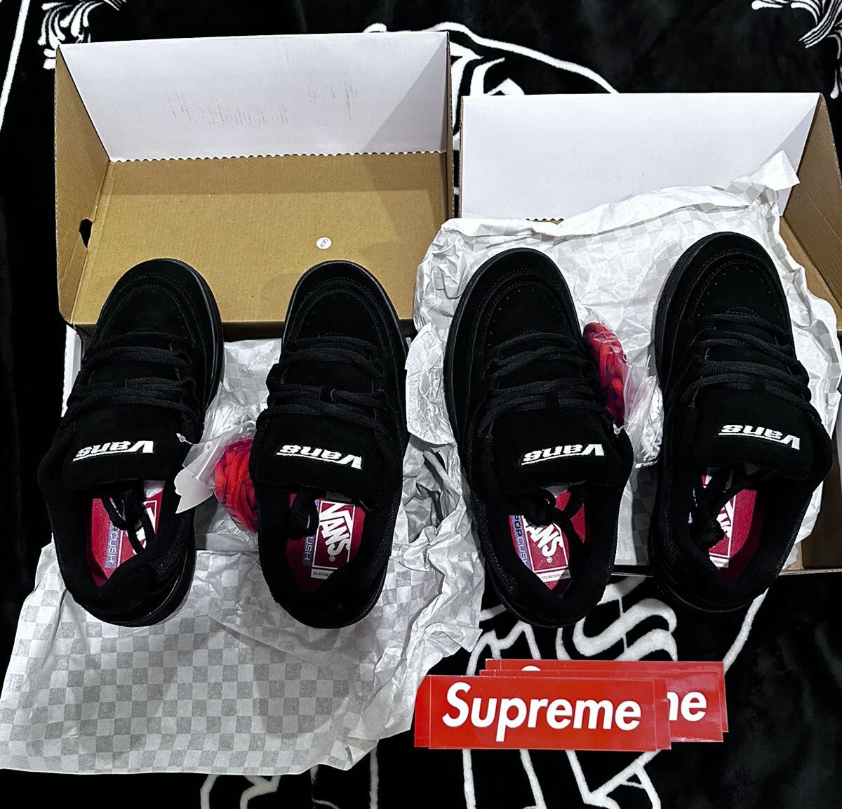 Supreme Vans Speed Black 26.5 | elcentronews.net