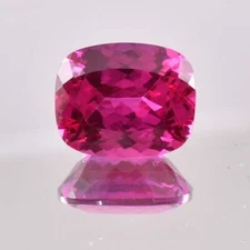 AAA+ 14 x 12 MM Flawless 11.15 Ct Natural Purple Sapphire Gemstone GIT Certified