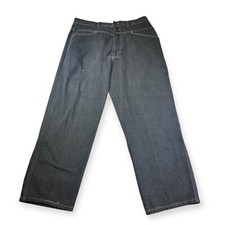 VTG Le Jean De Marithe Francois Girbaud Men  s Jeans Black Size 40 Baggy Y2K