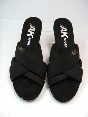 anne klein sport peggy wedge sandal