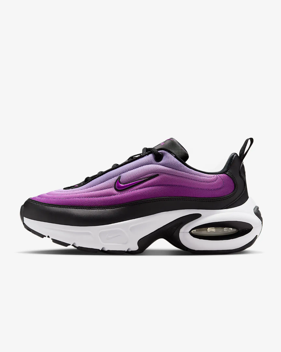 Nike Air Max Portal Women's Shoes Trainers Black/Hydrangeas/White/Hyper  Violet