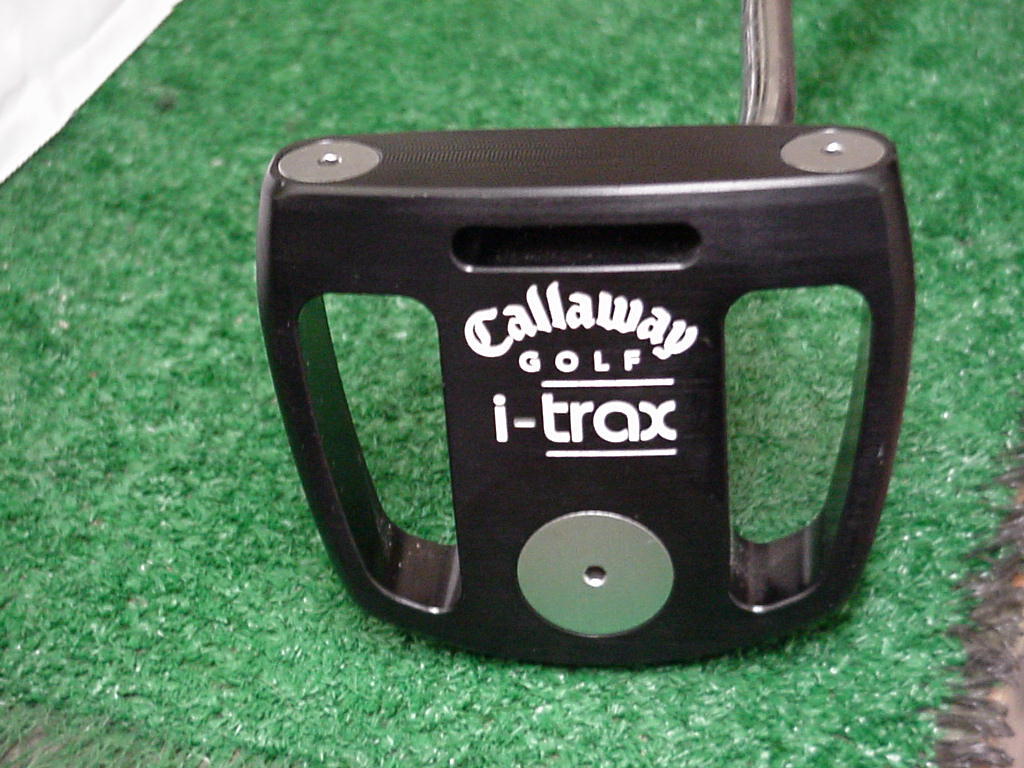 Tour Issue Callaway I-Trax Black Putter 35 Inch Tour Label