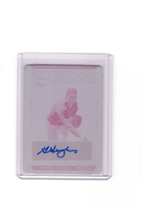 2022 Leaf Metal Draft Gems Magenta Printing Plate Gabriel Hughes Rookie Auto 1/1