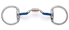 Eggbutt Low Port Comfort Sweet Iron Copper Roller Snaffle Horse Bit Cavalon