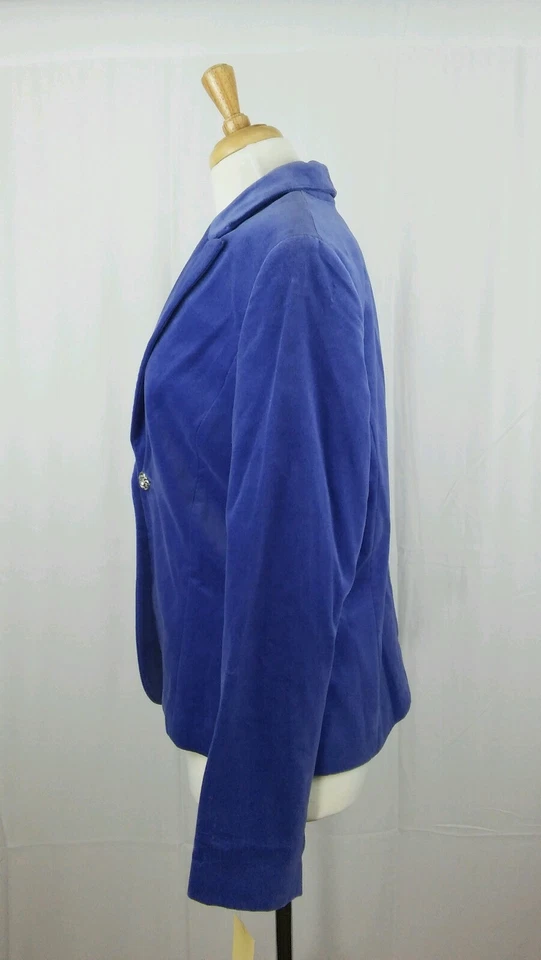 Новый с Ярлыками Amanda Smith фиолетовый блейзер Sz 14 товар  - Изображение 3 из 4