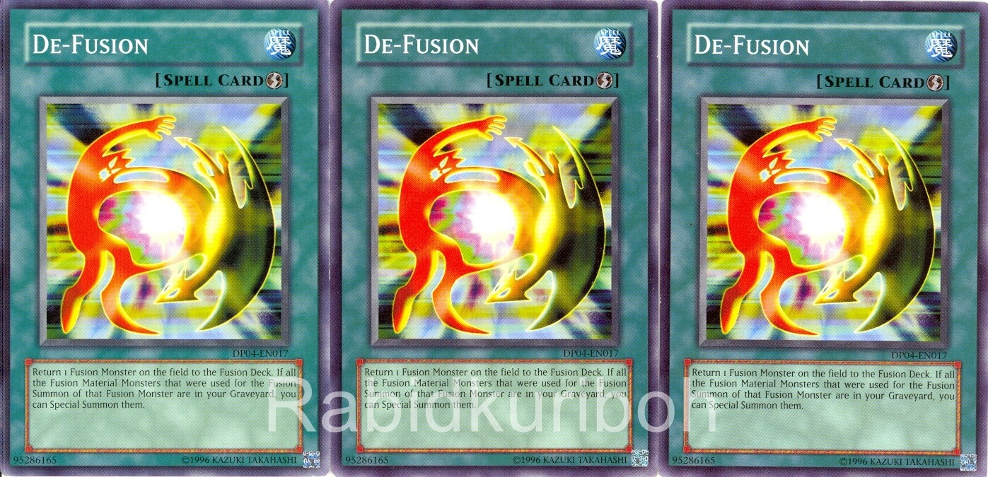 Yu-Gi-Oh! Karte – De-Fusion (DP04-EN017) – Common Unlimited Edition Aus Duelist Pack 4: Zane Truesdale