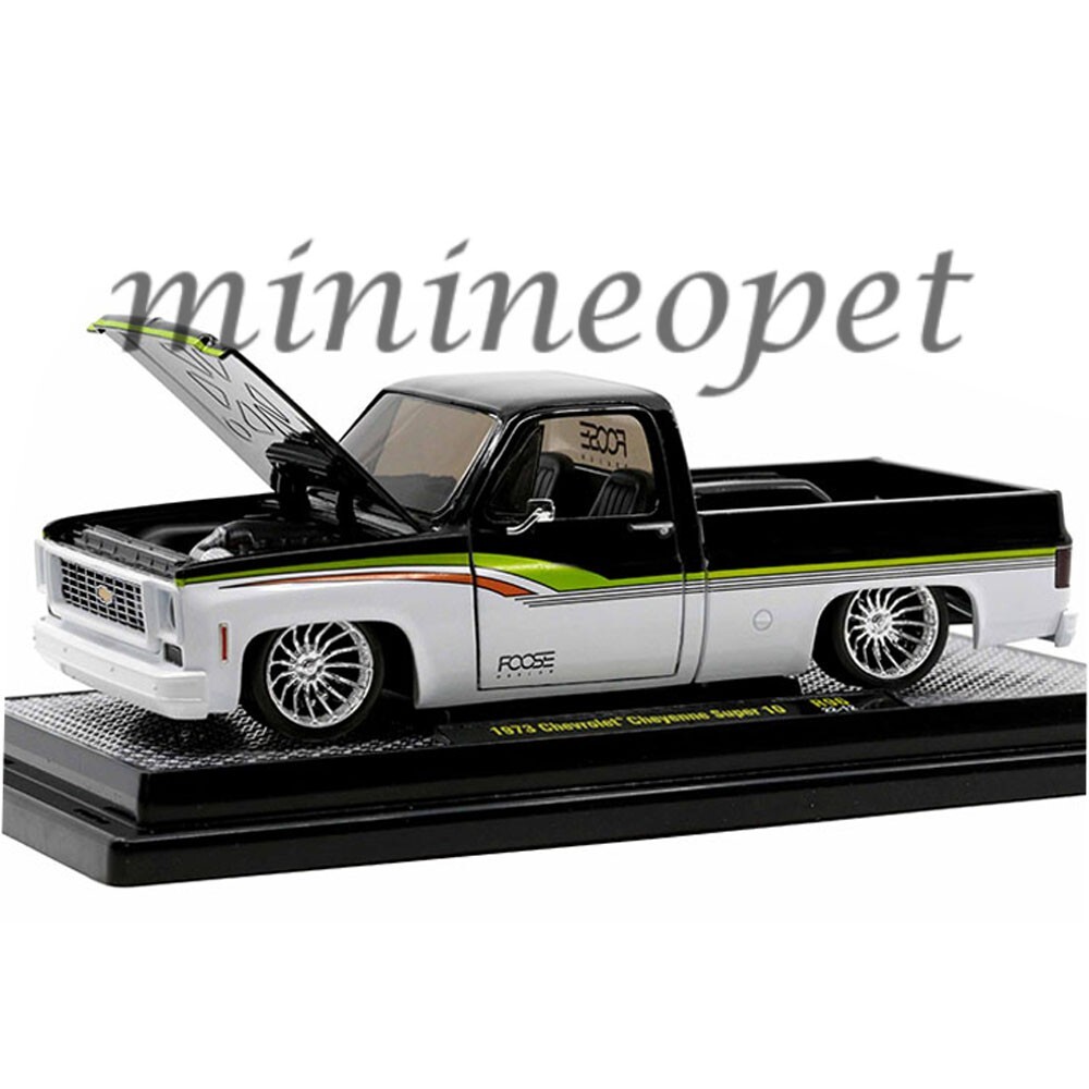 ミニカー M2 MACHINES Chevrolet Cheyenne Super 10 M2 Machines VP Racing Squarebody 1973 Chevrolet Cheyenne