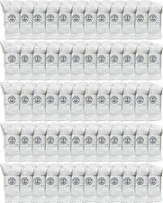 60 PK of Premium Cotton Kids Crew Socks White Size 6-8 Boys Crew Sock