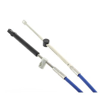 PAIR 9ft Outboard Gear Throttle Control Cables Yamaha Suzuki Tohatsu Honda C8