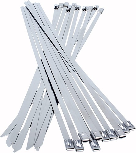 Stainless Steel Cable Ties Zip Strap Locking Wrap 150-300mm SS304 Grade AUS - Picture 2 of 5