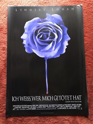 Ich weiss wer mich getötet hat Kinoplakat Poster A1, Lindsay Lohan