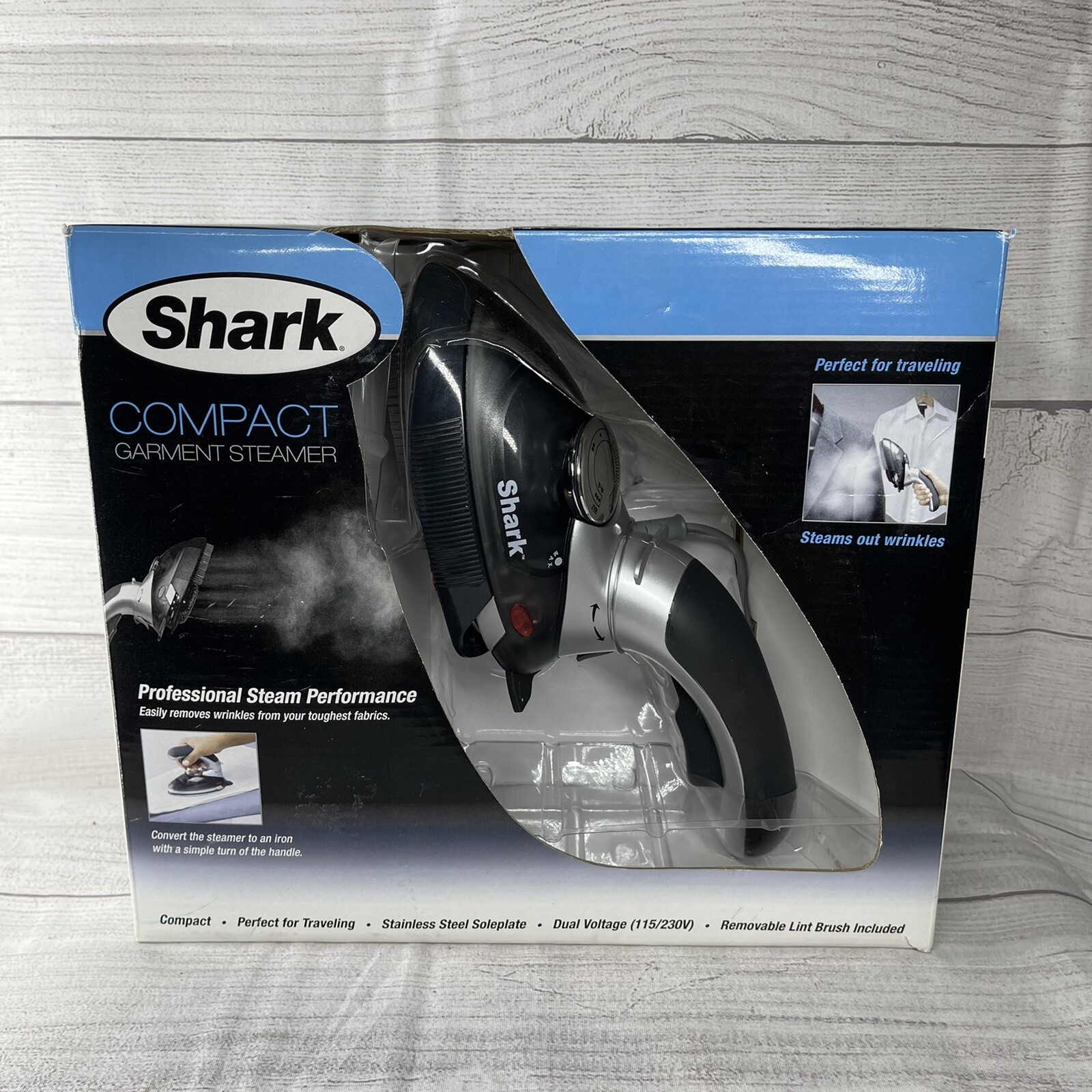 garment steamer shark