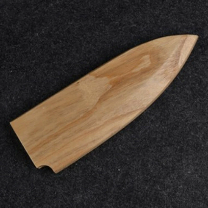 Japanese Chef Knife Deba Wood Sheath Shasimi Fish Saya Blade Guard Cover Case