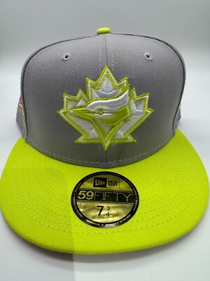 MLB Toronto Blue Jays new era fitted  hat 25th anniversary patch SIZE 7 3/4