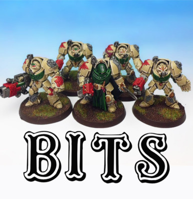 Warhammer 40k Dark Angels Deathwing Command Bits Knights Terminators OOP