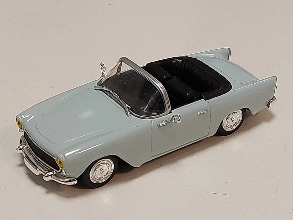 Simca Oceane Norev 1/43 celeste - Immagine 3 di 4