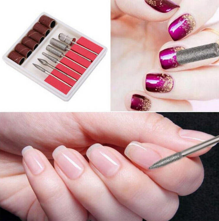 100 Nastri Abrasivi Manicure + 2 Punte Trapano - Per Limaggio Unghie, Grana 180 - Foto 4