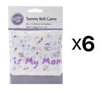 Wilton Tummy Belt Shower Game Baby Shower Sash 150 Feet Long 1003-1041 (6-pack) on sale Wilton Tummy Belt Shower Game Baby Shower Sash 150 Feet Long 1003-1041 (6-pack) on sale