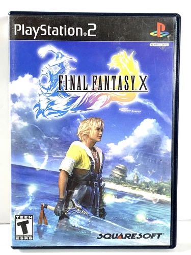 Final Fantasy X (Sony PlayStation 2, 2001) PS2, Complete With Manual, EUC