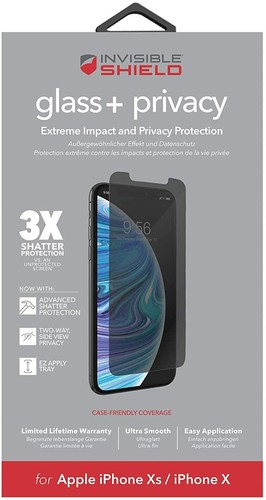 Zagg Invisibleshield Glass Privacy Screen Protector For Apple Iphone 7 Plus Ebay