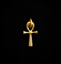 Ankh pure solid 24ct Gold, fine 999 Solid Gold 10.4 grams Ankh 29mm 1.17 inches
