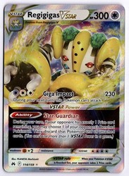 Regigigas VSTAR 114/159 Crown Zenith Ultra Rare Holo