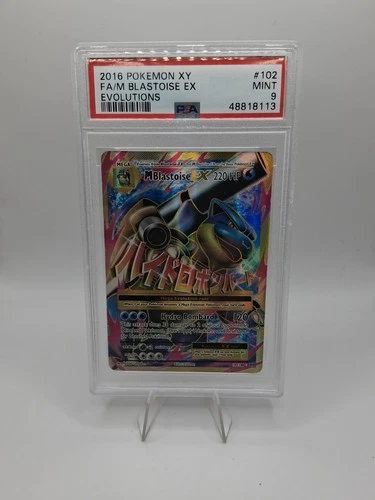 PSA 9 M Blastoise EX #102 XY Evolutions 2016 Pokemon MINT