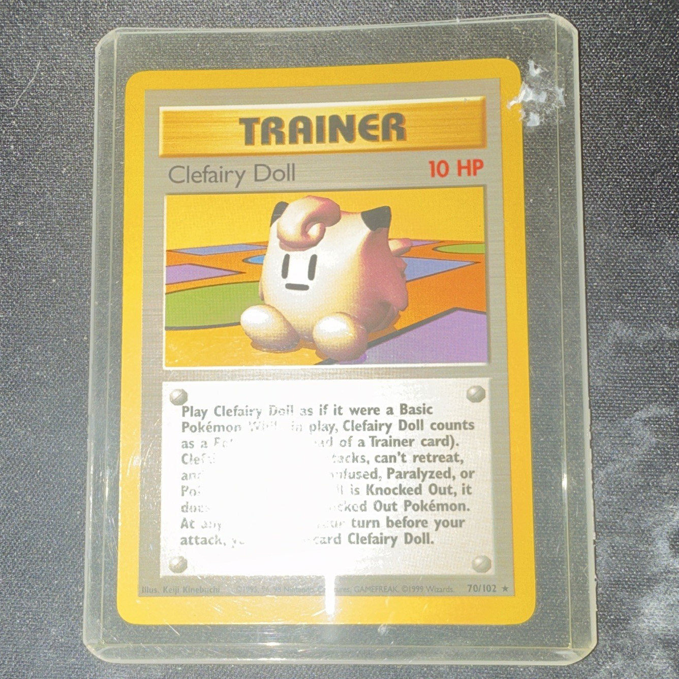 Wizards of the Coast Pokemon TCG Clefairy Doll 70/102 Base Unlimited EN