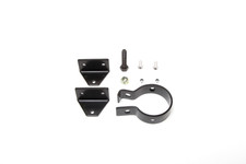 Universal Tilt Steering Column Floor Mount Clamp Bracket Black Finish Universal Tilt Steering Column Floor Mount Clamp Bracket Black Finish