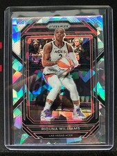 Riquna Williams 2023 Panini Prizm WNBA Cracked Ice #128 Las Vegas Aces
