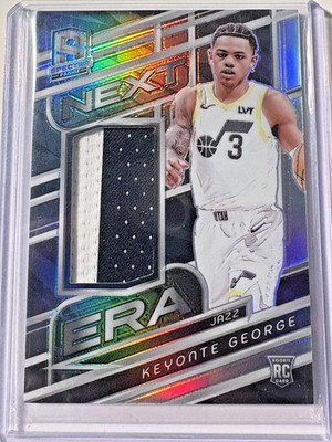 Keyonte George 2023-24 Spectra Next Era Jerseys (RC) #7 NEX-KEY Jazz! 071/149