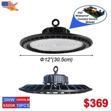 300W Led High Bay Light 30000Lm Warehouse Workshop Industrial Facility Lighting