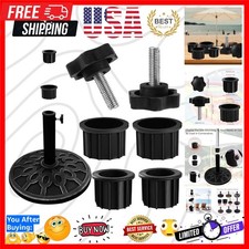 6 Pcs Umbrella Base Stand Replacement Parts,Patio Umbrella Base Replacement P...
