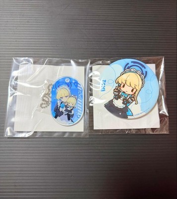 SEGA Blue Archive Fuwapuchi Vol.2 Asuka Toki Acrylic Charm & BIG Button,