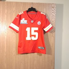 Nike Patrick Mahomes Kansas City Chiefs Super Bowl LIV Sewn Jersey Youth Large